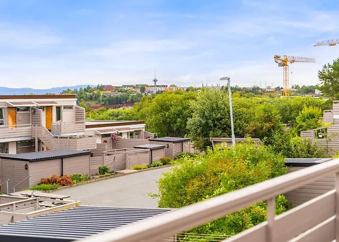 Spacious And Peaceful With A Private Gym Apartament Trondheim