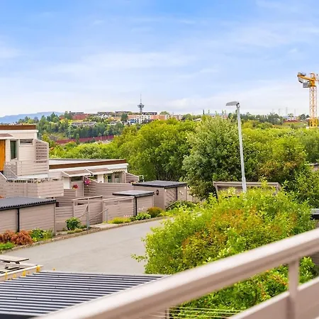 Spacious And Peaceful With A Private Gym Apartment Trondheim